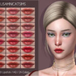 LMCS N90 Lipstick (HQ) by Lisaminicatsims at TSR