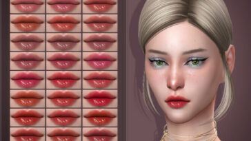 LMCS N90 Lipstick (HQ) by Lisaminicatsims at TSR