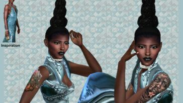 LN Met Gala Hairstyle by drteekaycee at TSR