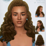 LUCE curls and braids hair at SimsTrouble