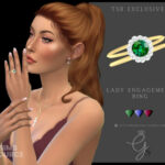 Lady Engagement Ring by Glitterberryfly at TSR