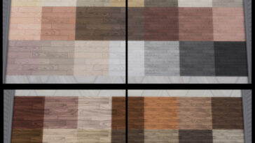 Laminate Wood Floors by Simmiller at Mod The Sims 4