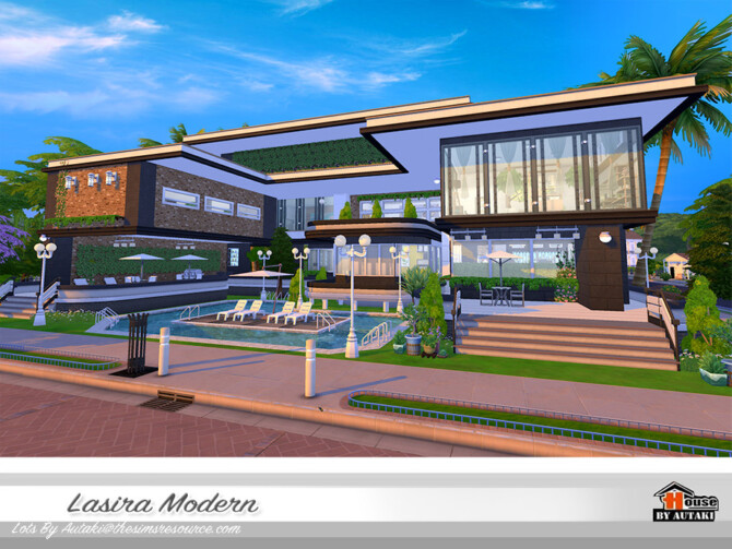 Lasira Modern villa by autaki at TSR