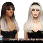 LeahLillith Madelyn Hair Retexture + Ombre at Shimydim Sims