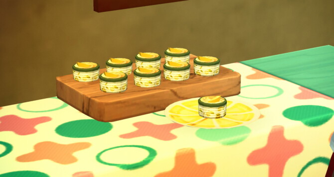 Lemon Mousse Custom Recipe by RobinKLocksley at Mod The Sims 4