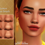 Lemon Nose Details at MSQ Sims