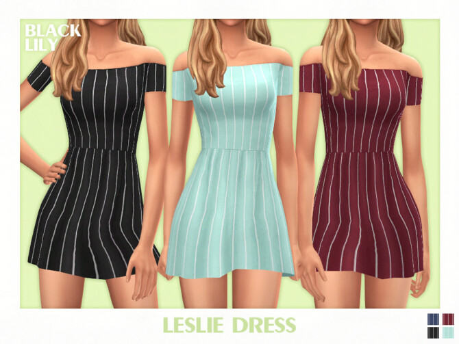 Leslie Dress by Black Lily at TSR