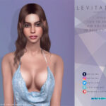 Levitating Hairstyle by Anto at TSR