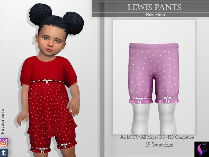 Lewis Pants by KaTPurpura at TSR