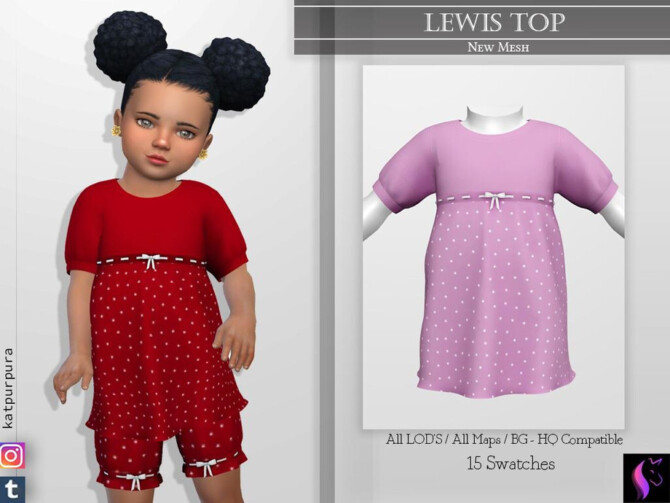 Lewis Top by KaTPurpura at TSR