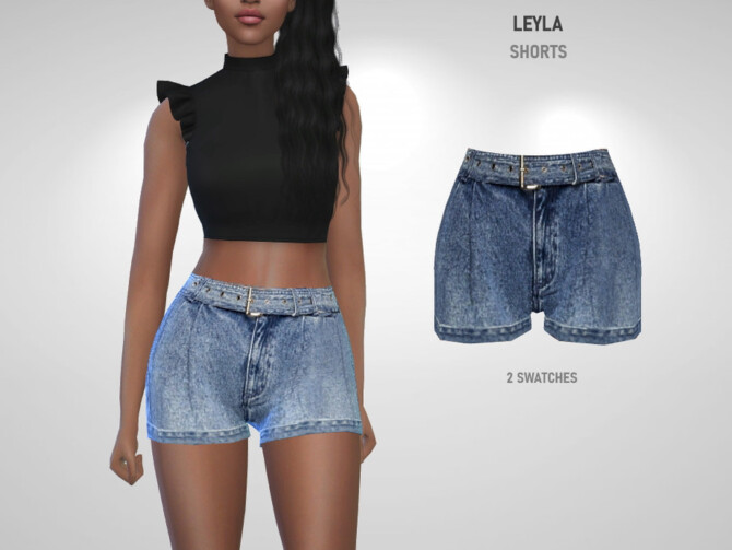 Leyla Shorts by Puresim at TSR