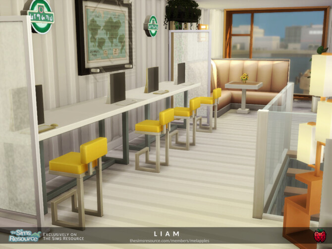 Liam cafe by melapples at TSR