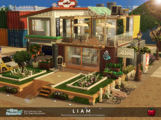 Liam cafe by melapples at TSR