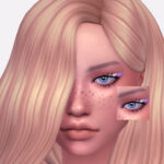 Lilac Eyeliner by Sagittariah at TSR