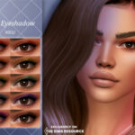 Lilly Eyeshadow at MSQ Sims