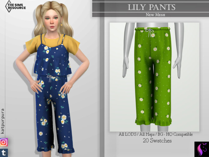 Lily Pants by KaTPurpura at TSR