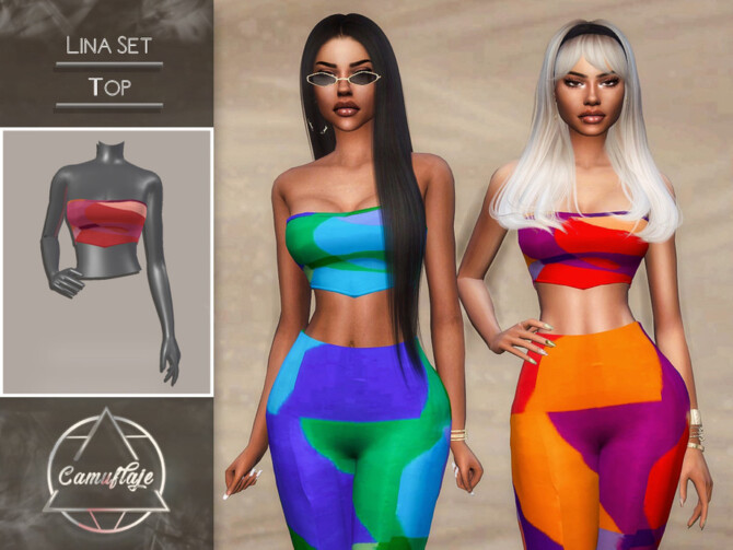 Lina Set Top by Camuflaje at TSR