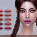 Lipstick A07 by ANGISSI at TSR