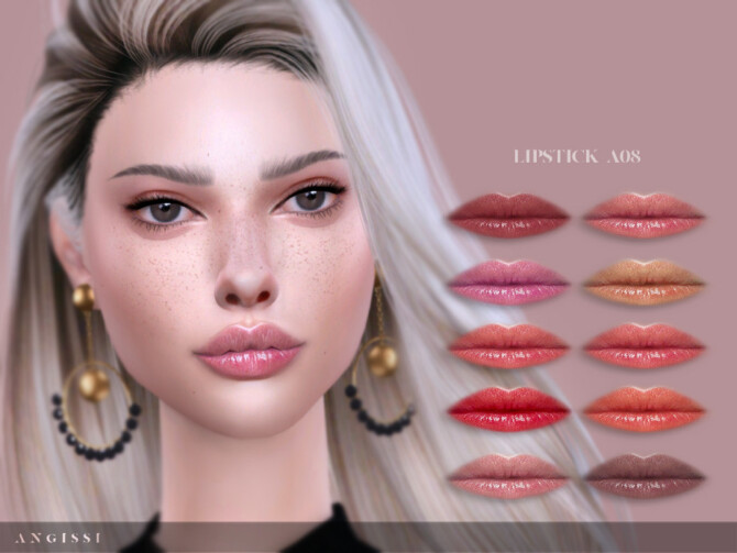 Lipstick A08 by ANGISSI at TSR