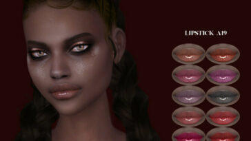 Lipstick A19 by ANGISSI at TSR