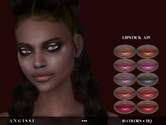 Lipstick A19 by ANGISSI at TSR