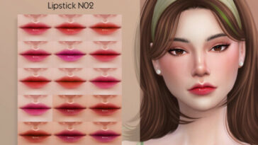 Lipstick N02 by Anonimux Simmer at TSR