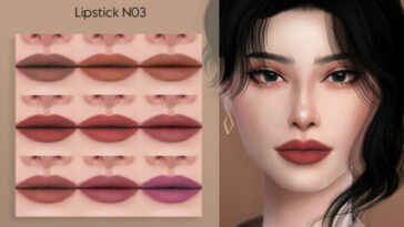 Lipstick N03 by Anonimux Simmer at TSR