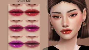 Lipstick N05 by Anonimux Simmer at TSR