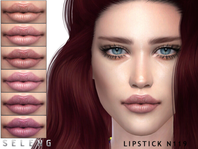 Lipstick N119 by Seleng at TSR