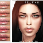 Lipstick N126 by Seleng at TSR