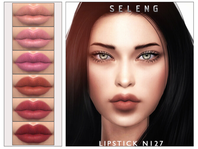 Lipstick N127 by Seleng at TSR