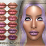 Lipstick N286 by FashionRoyaltySims at TSR