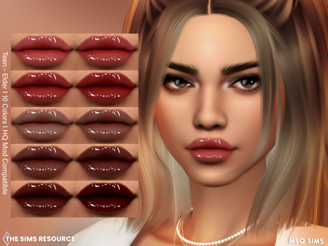 Lipstick NB57 at MSQ Sims