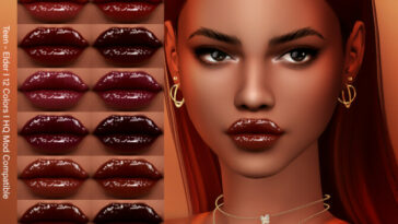 Lipstick NB58 at MSQ Sims