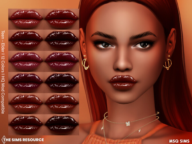 Lipstick NB58 at MSQ Sims