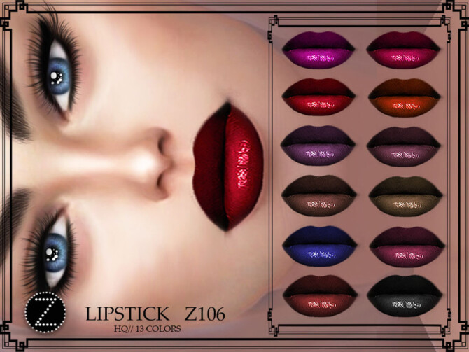 Lipstick Z106 by ZENX at TSR