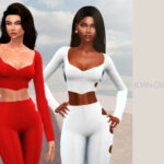 Lissa top by Joan Campbell Beauty at TSR