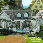 Little White Cottage by xogerardine at TSR