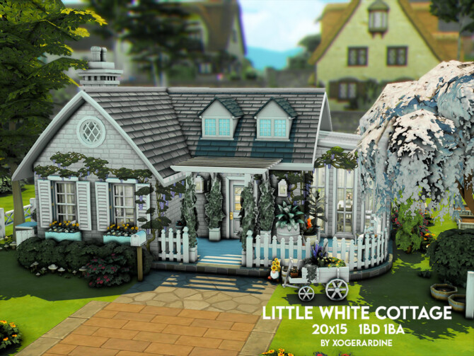 Little White Cottage by xogerardine at TSR