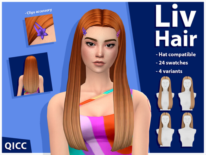 Liv Hair Set by qicc at TSR