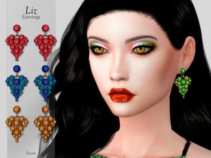 Liz Earrings by Suzue at TSR