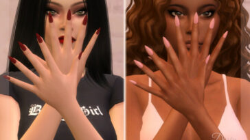 Long Nails by Dissia at TSR