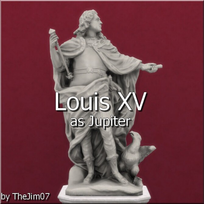 Louis XV as Jupiter by TheJim07 at Mod The Sims 4