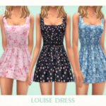 Louise Dress by Black Lily at TSR