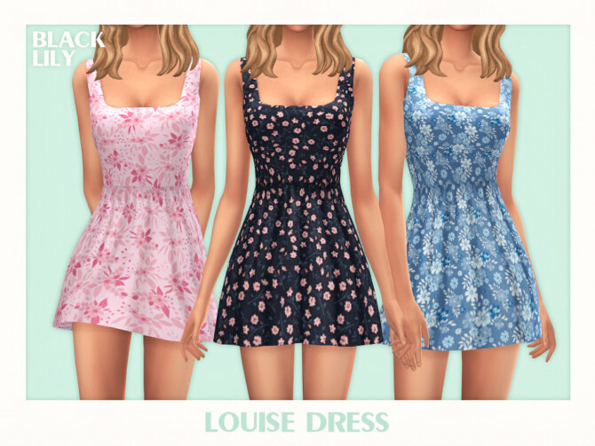 Louise Dress by Black Lily at TSR