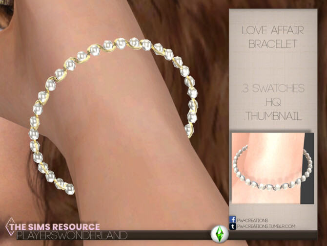 Love Affair Bracelet by PlayersWonderland at TSR