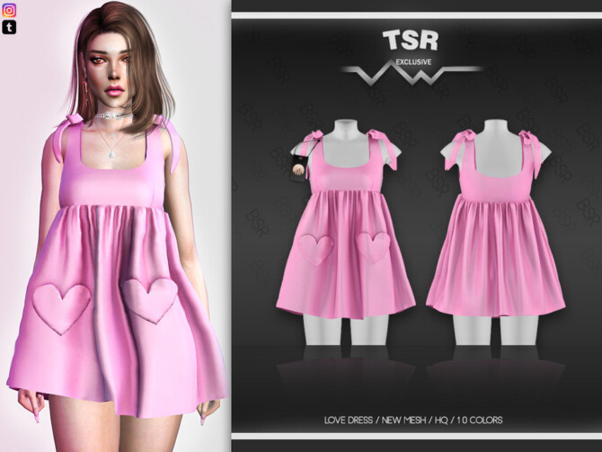 Love Dress BD547 by busra-tr at TSR