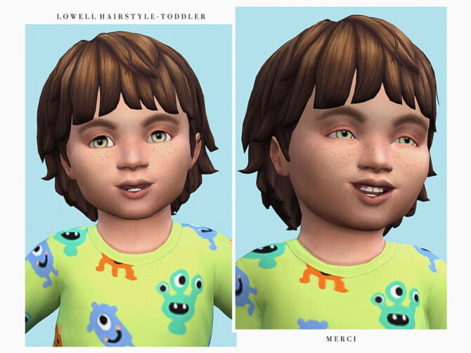 Lowell Hairstyle Toddler by Merci at TSR