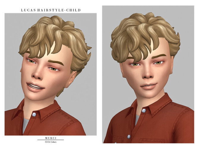 Lucas Hairstyle Child by Merci at TSR