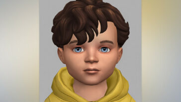 Lucas Hairstyle Toddler by Merci at TSR